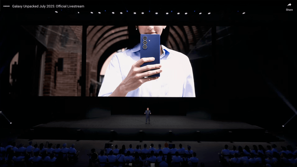 Ecran principal Galaxy Z Fold 7