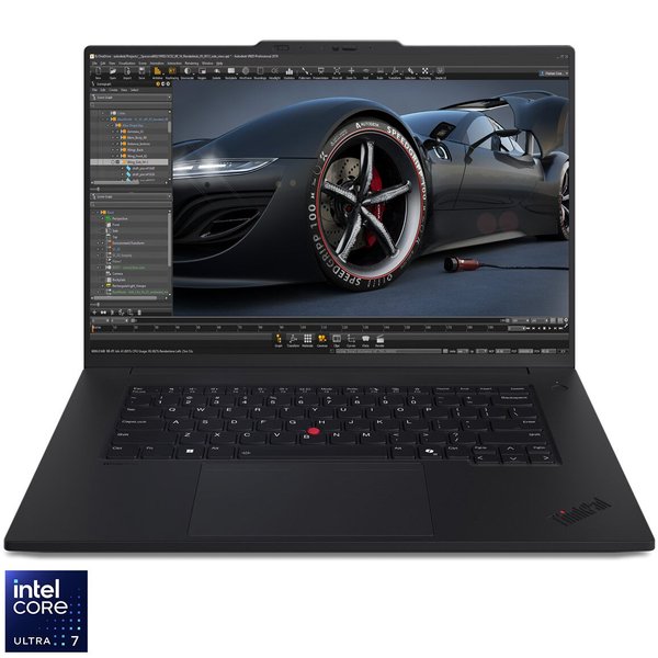 Lenovo ThinkPad P1 Gen 7 cu Intel Core Ultra 7 și RTX 4060 - 32GB RAM, ecran 16" 165Hz - Imagine 1